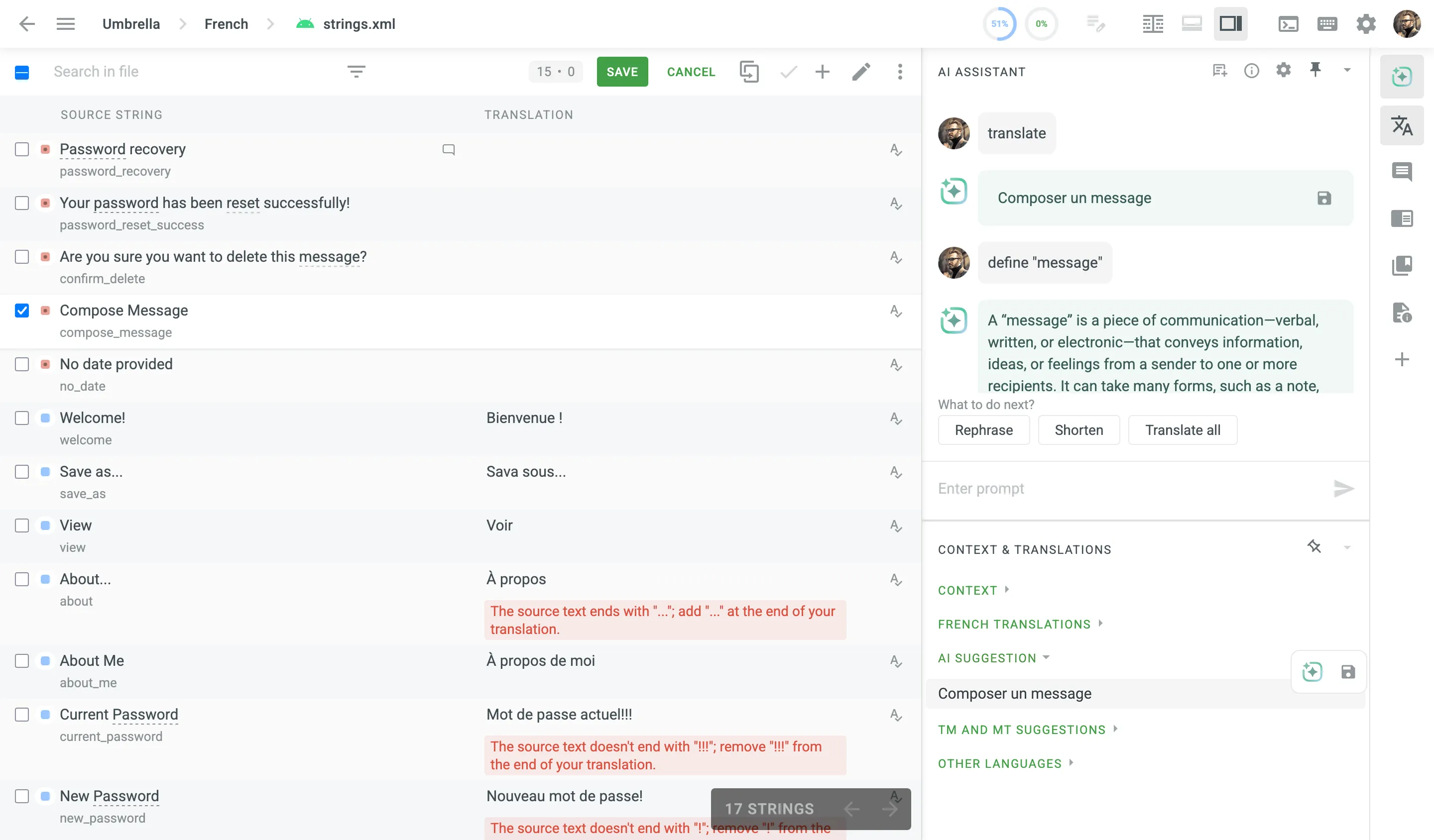 AI Assistant in the Editor